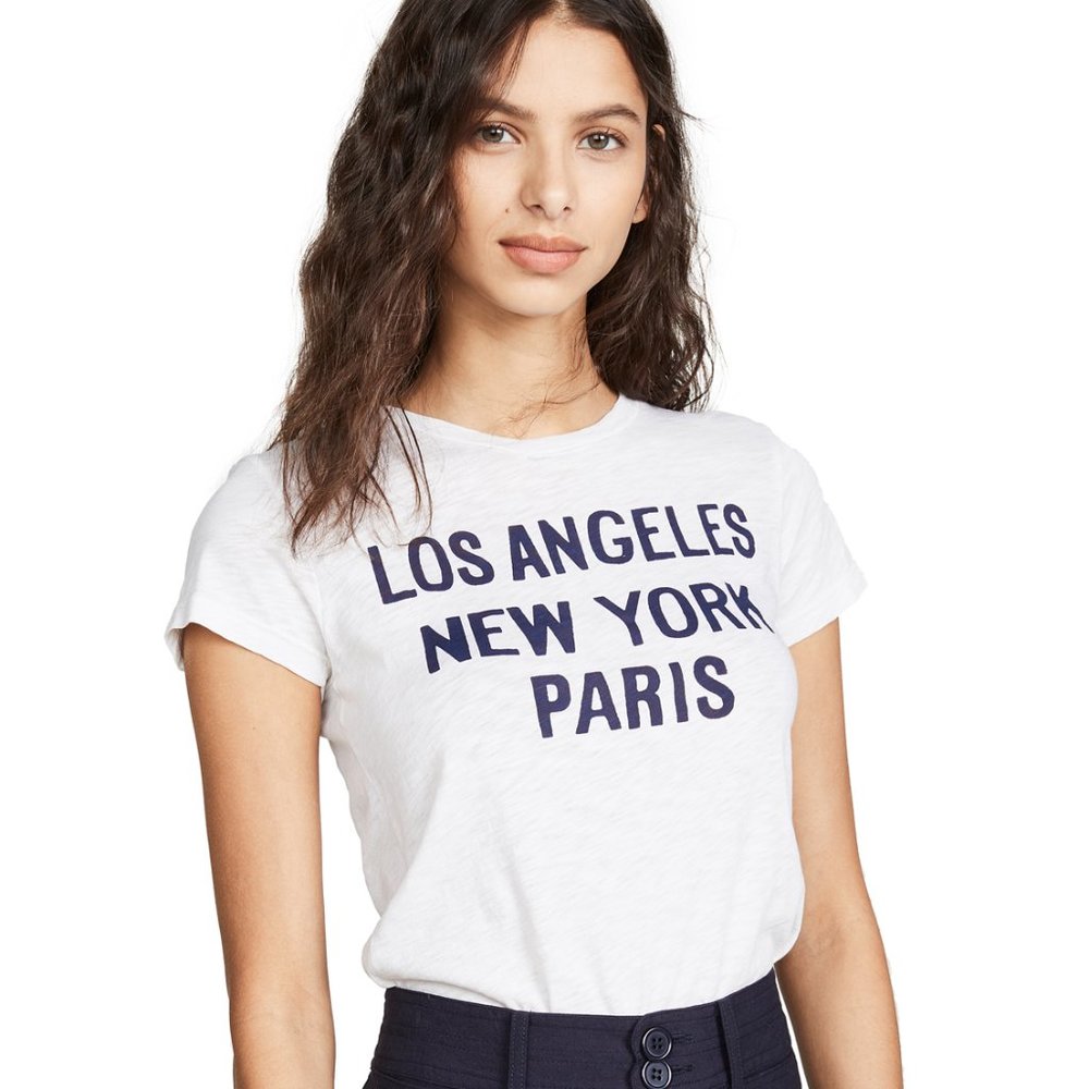 Sundry'Los Angeles New York Paris' print